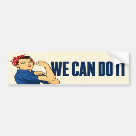 Vi Kan Det Rosie Riveter Bildekal