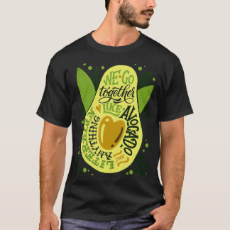 Vi kan gå tillsammans som Avocado T Shirt