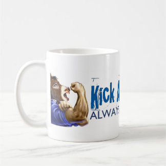 Vi kan göra det åsnamuggen kaffemugg