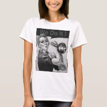 Vi kan göra det där Kettlebell T&shirt B&W