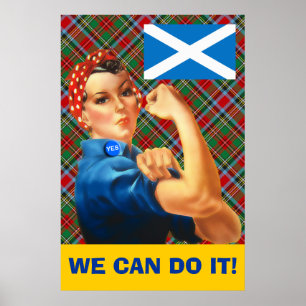 Vi kan göra det den skotska poster