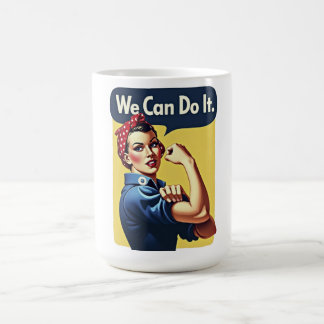 Vi kan göra det | feminism kaffemugg
