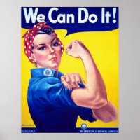 Vi kan göra det genom att Poster Riveter Extra