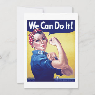 Vi kan göra det genom att rosie riveter United Sta