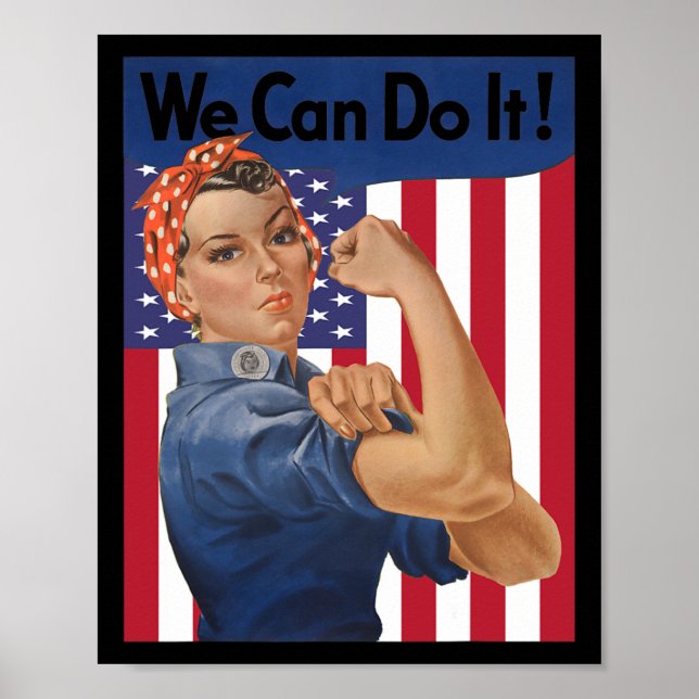 Vi kan göra det genom att rotera den feministiska  poster (Framsidan)