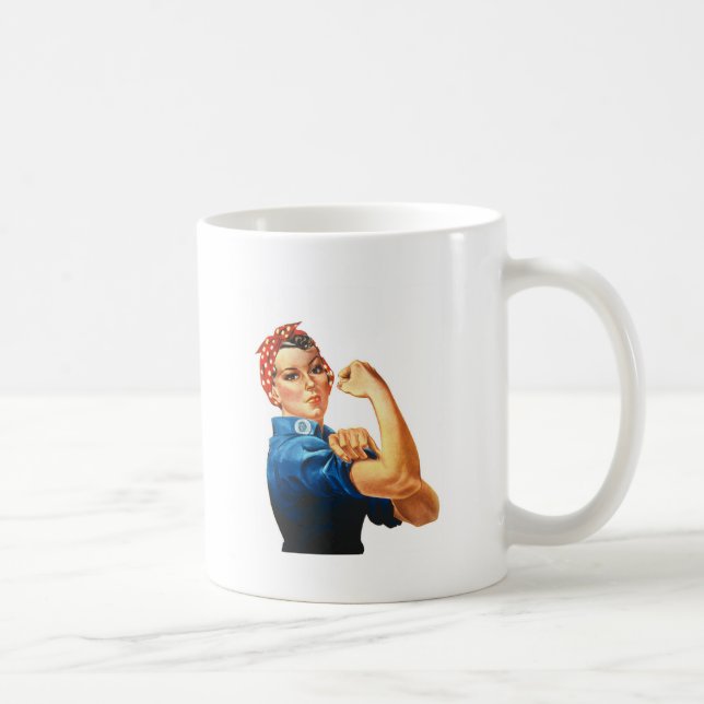 Vi kan göra det genom Riveter Women Power Kaffemugg (Höger)