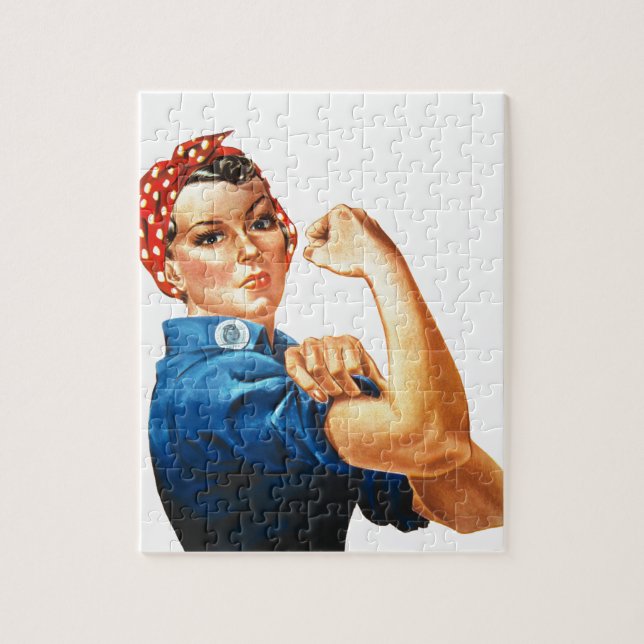 Vi kan göra det genom Riveter Women Power Pussel (Vertikal)