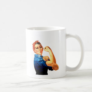 Vi kan göra det genom Riveter WWII-propaganda Kaffemugg