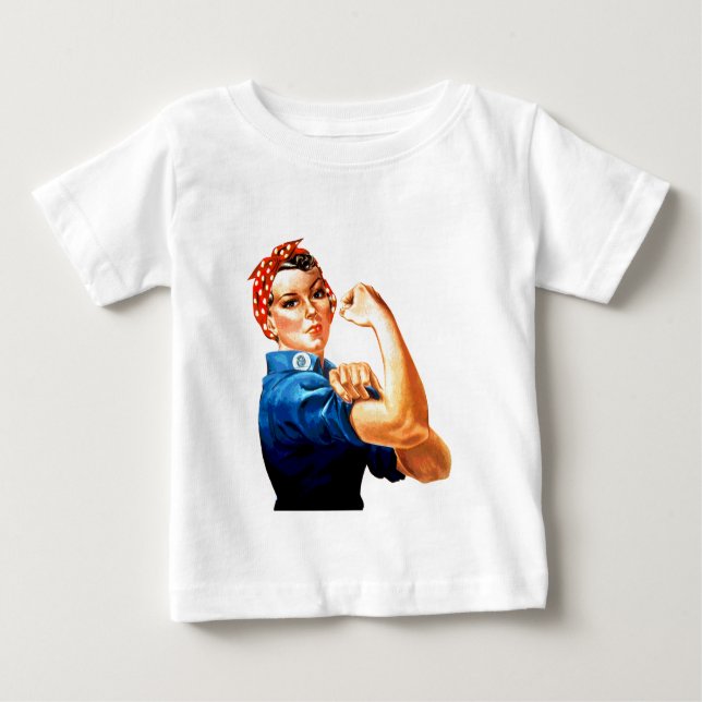 Vi kan göra det genom Riveter WWII-propaganda T-shirt (Framsida)