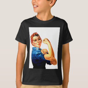 Vi kan göra det genom Riveter WWII-propaganda Tee Shirt