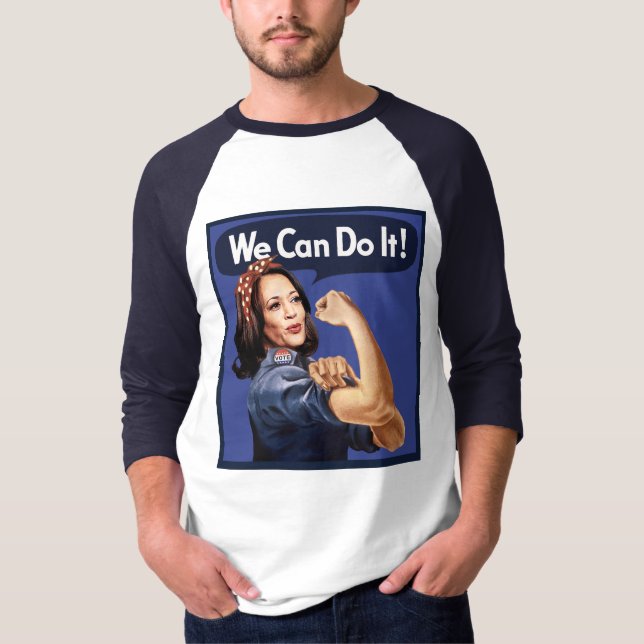 Vi kan göra det - Kamala 2024 T Shirt (Framsida)