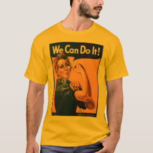 Vi kan göra det krigstidutslagsplatsen t shirt