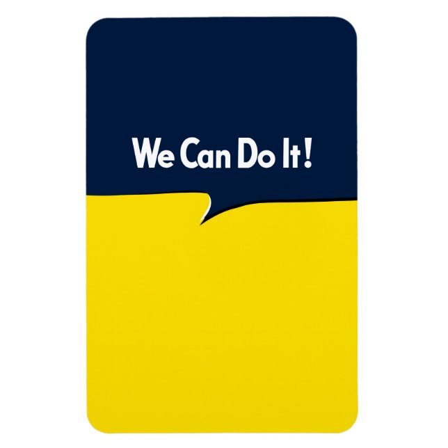 Vi kan göra det magnet (Vertikal)