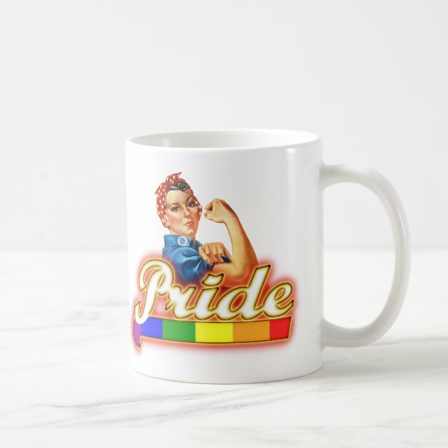 Vi kan göra det med stolthet kaffemugg (Höger)