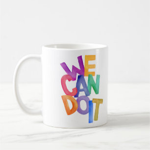 Vi kan göra det Motiveringsoffert Kaffemugg