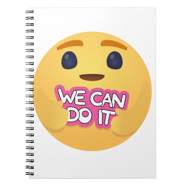 Vi kan göra det om Emojis Anteckningsbok (Framsidan)