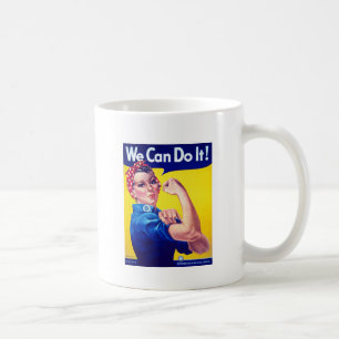 Vi kan göra det på Rsie Riveter Kaffemugg