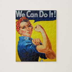 Vi kan göra det på Rsie Riveter Pussel
