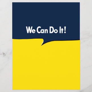 Vi kan göra det reklamblad