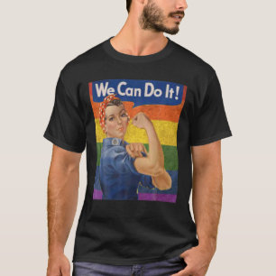 Vi kan göra det Rosey Rosy vi. T Shirt
