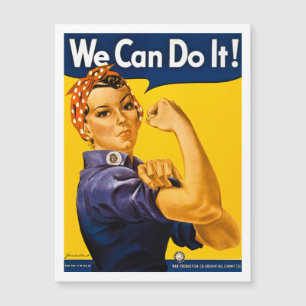 Vi kan göra det! Rosie of Riveter Vintage WW2 Post