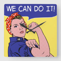 Vi kan göra det! Rosie of the Riveter Pop Art Remi