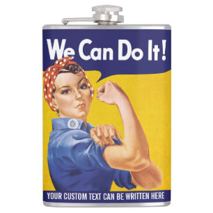 Vi kan göra det! Rosie riveteren Fickplunta