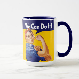 Vi kan göra det! Rosie riveteren Mugg