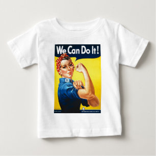 Vi kan göra det! Rosie riveteren T-shirt