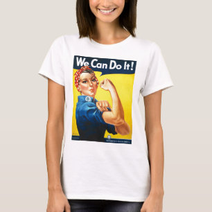 Vi kan göra det Rosie riveteren Tee Shirt