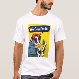 Vi kan göra det! Rosie RiveterVegankon T Shirt