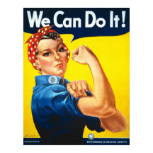 Vi kan göra det! Rosie the Riveter