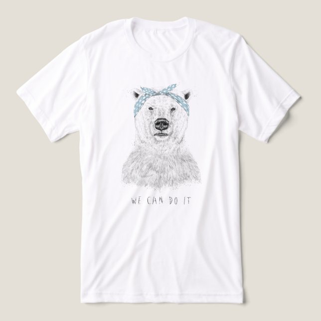 Vi kan göra det t shirt (Design Framsida)