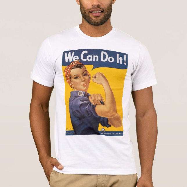 Vi kan göra det t-shirt (Framsida)
