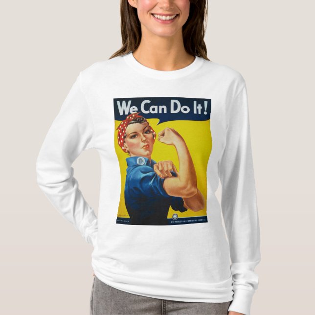 Vi kan göra det t-shirt (Framsida)