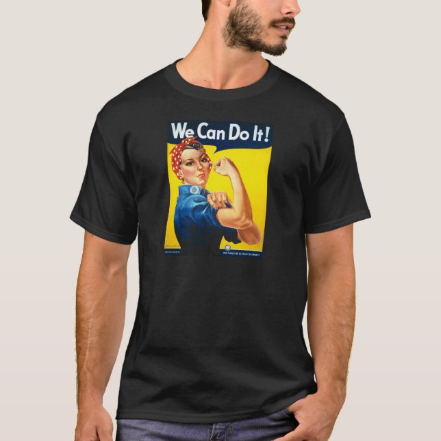 Vi kan göra det t-shirt (Framsida)
