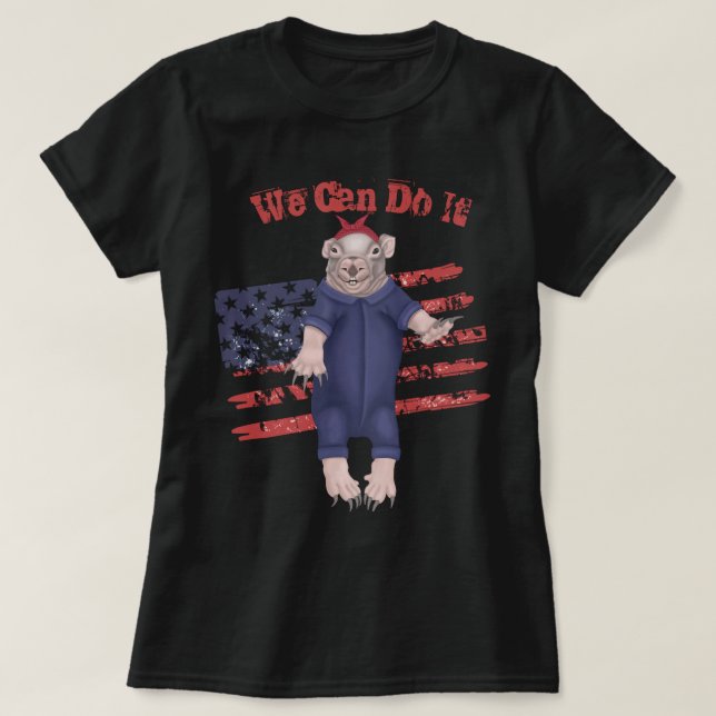 Vi kan göra det T-Shirt (Design framsida)