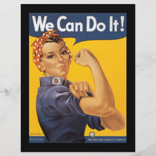 Vi kan göra det Världskrig 2 Reklamblad