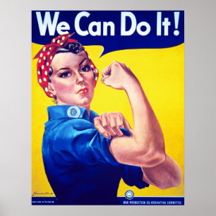 Vi kan göra det Världskrig II Poster propaganda