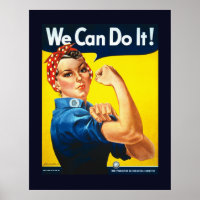 Vi kan göra det Världskrig II Poster propaganda