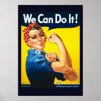Vi kan göra det Världskrig II Poster propaganda