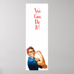 Vi kan göra det Världskrig II Propaganda WWII Poster