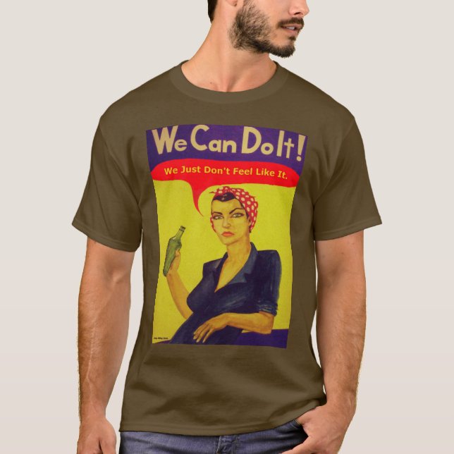 Vi kan göra det!  Vi gör precis inte T-shirt (Framsida)
