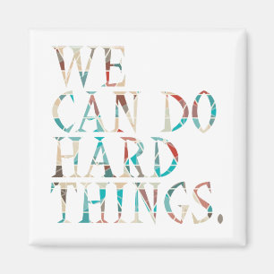 Vi kan göra hårda Saker, design 1 Magnet