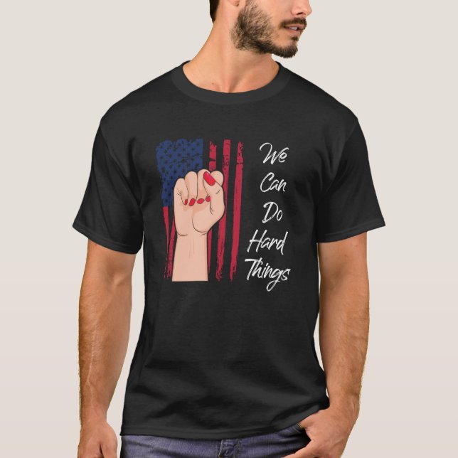 Vi kan göra hårt Sak T Shirt (Framsida)