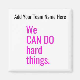 Vi kan göra Personlig Sak    Namn Quote Magnet
