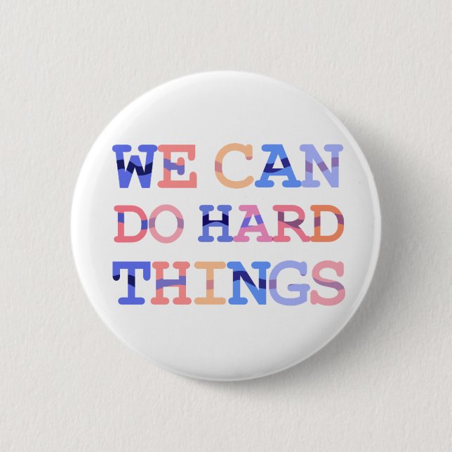 Vi kan göra sak-stift knapp (Framsida)