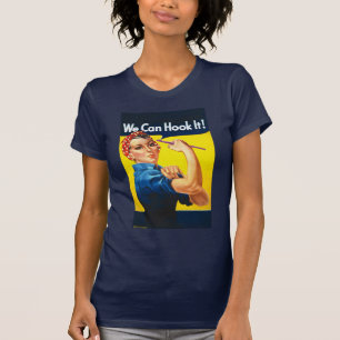 Vi kan haka det! - kvinna utslagsplats t shirt