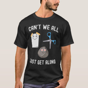 Vi kan inte alla bara gå längs Sten Pappra saxar 1 T Shirt