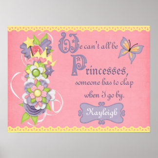 Vi kan inte alla vara Princesses Poster